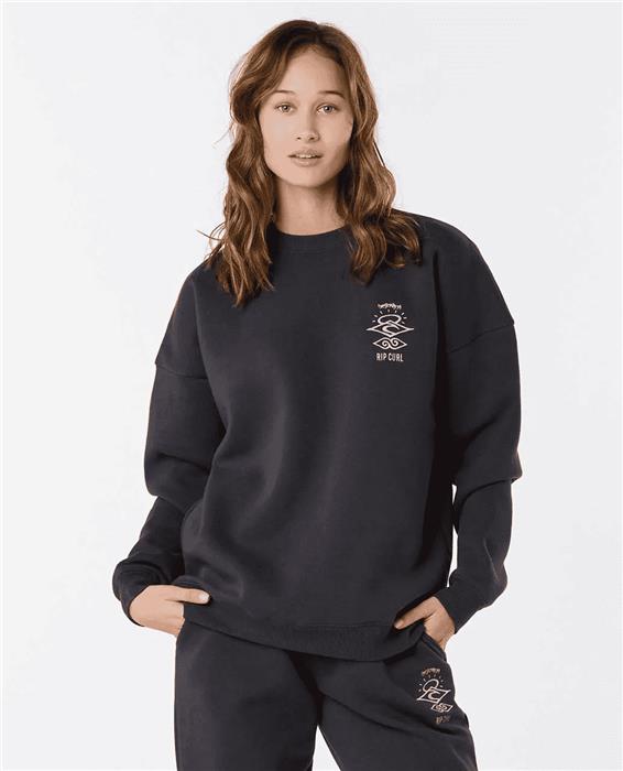 sweat-femme-ripcurl-icons-crew-washed-black