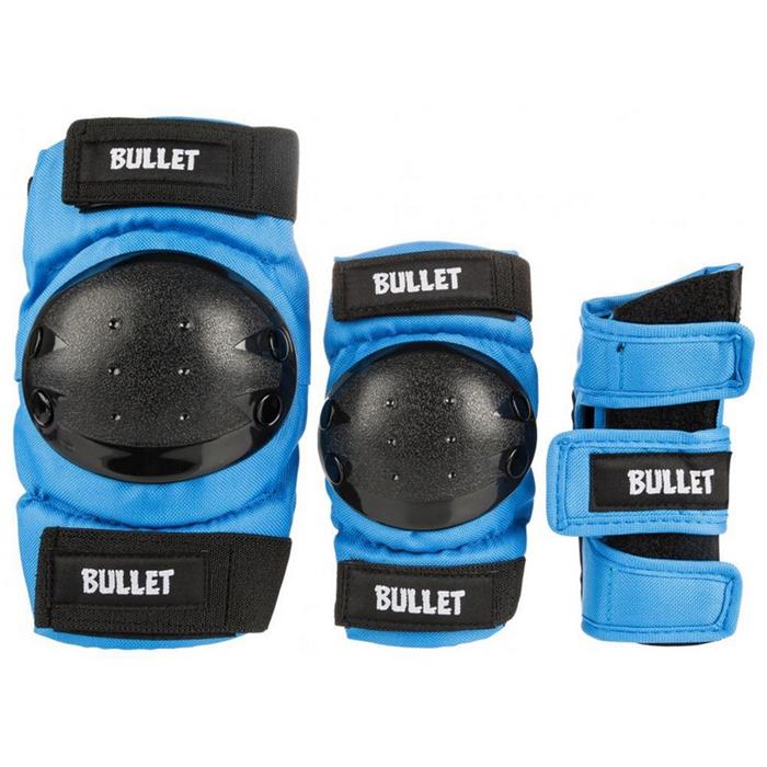 set-de-protection-bullet-junior-combo-pack-de-protections-enfant-blue
