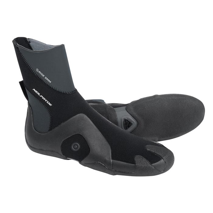 chausson-neoprene-neilpryde-rise-hc-round-5mm-gbs-c1-black-charcoal