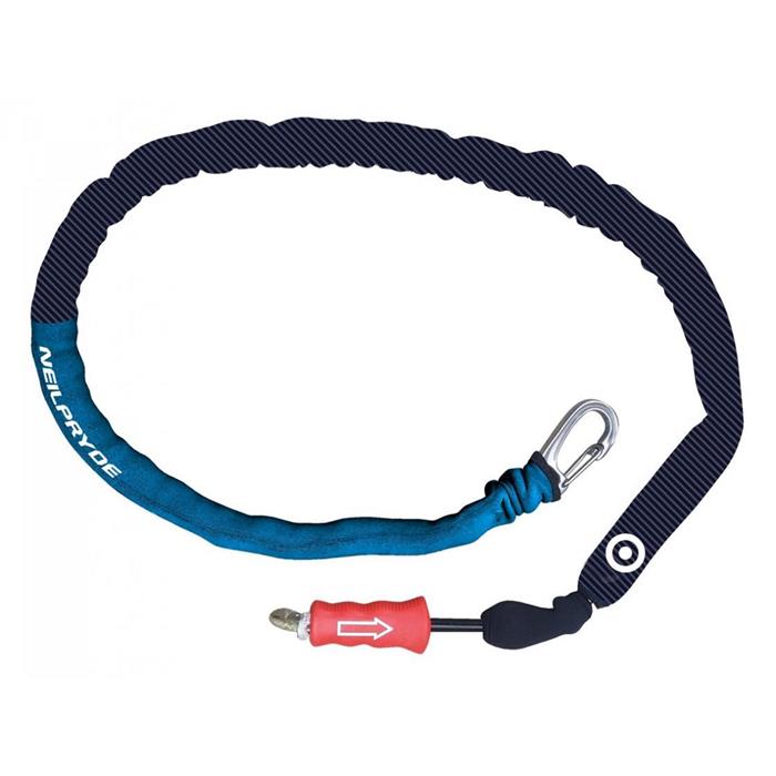 leash-d-aile-kitesurf-neilpryde-handle-pass-leash-comp-c2-navy-ice-blue