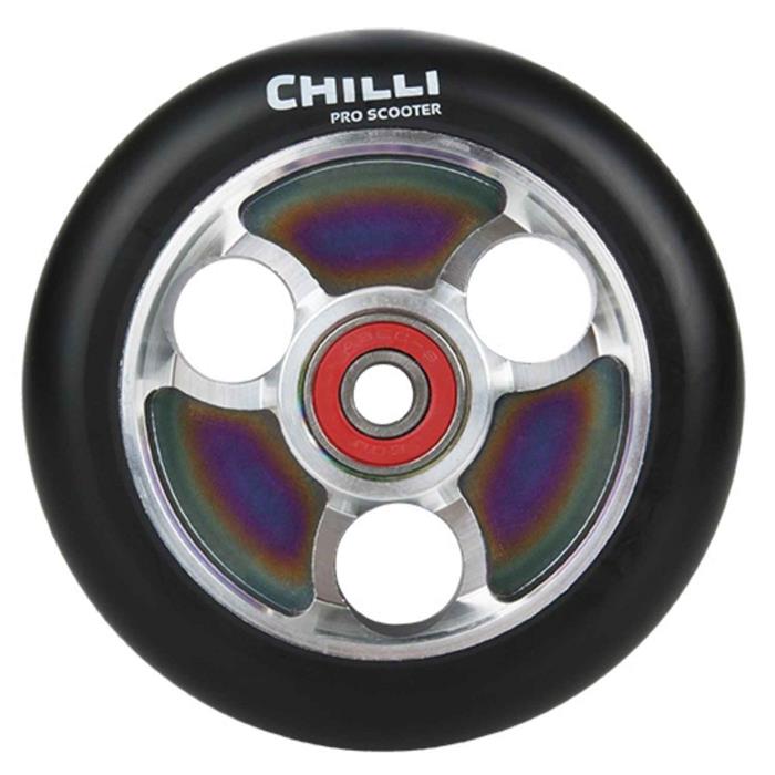 roue-de-trottinette-chilli-chilli-100mm-parabol-rainbow-noir