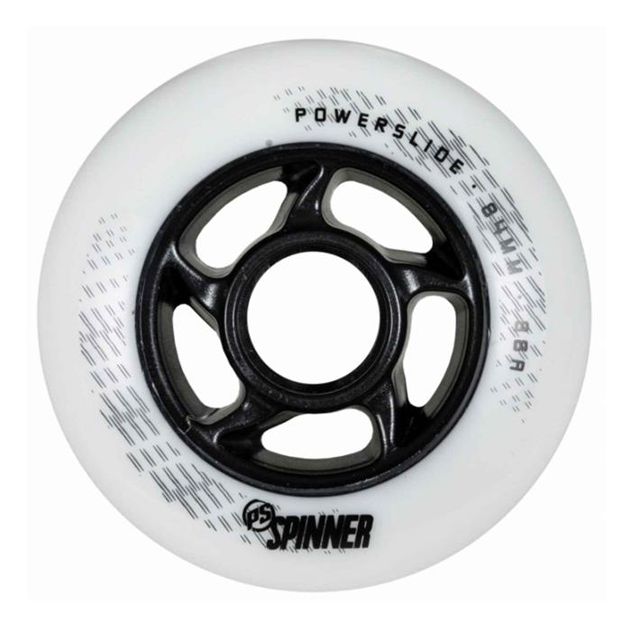 roue-roller-en-ligne-powerslide-spinner-84mm-85a-white-4-pack