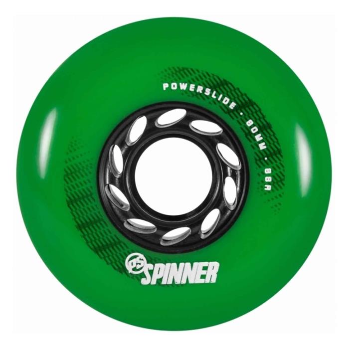 roue-roller-en-ligne-powerslide-spinner-80mm-88a-green-4-pack