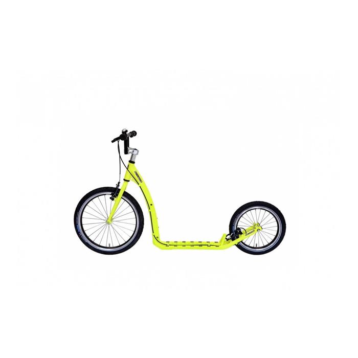 footbike-kostka-hill-max-kid-g5-neon-lemon