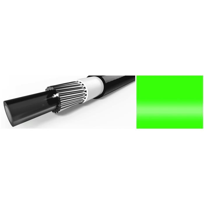 elvedes-10m-gaine-de-transmission-neon-green-avec-liner-diametre-4-2mm