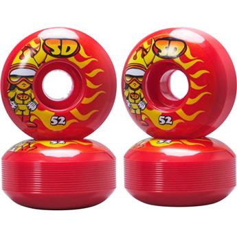 Roues Skateboard SPEED DEMONS Characters 4-Pack Hot Shot 52mm