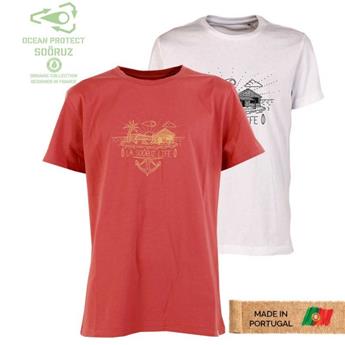 T-shirt SOORUZ SS Bio OASIS organic cotton Red