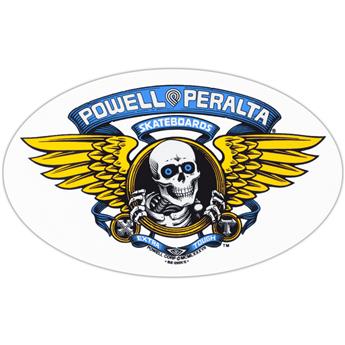 Stickers POWELL PERALTA Winged Ripper 6.5 (20 Pk) Bleu