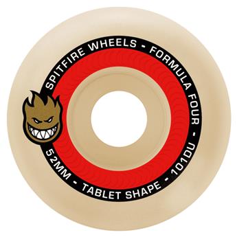 Roues skate SPITFIRE (x4) F4 Tablet Blanc 101D 52mm