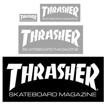 Stickers THRASHER (Pack De 25) Skate Mag Super
