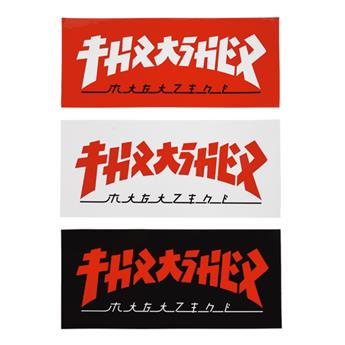 Stickers THRASHER (Pack De 25) Godzilla Rectangle