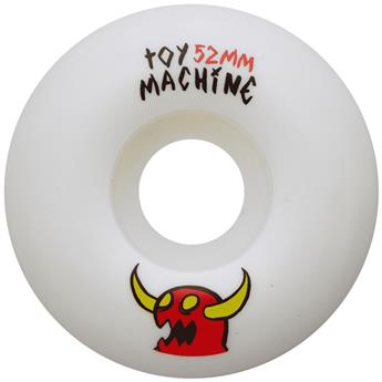 Roues skate TOY MACHINE (x4) Sketchy Monster Blanc 100A
