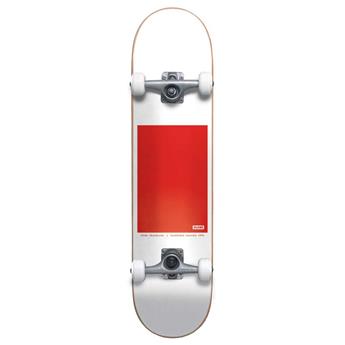 Skate GLOBE G0 Block Serif White/Red 8.0