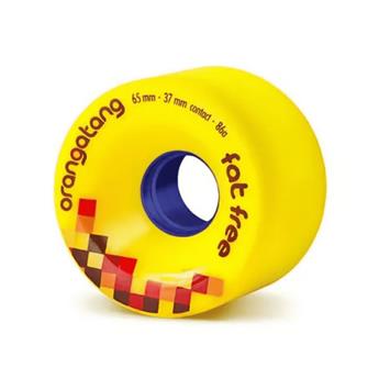 roue skateboard ORANGATANG 65mm fat free yellow
