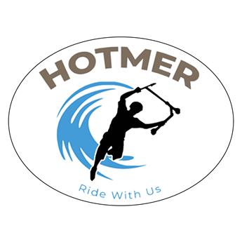 Sticker HOTMER Ride With Us (Trottinette)