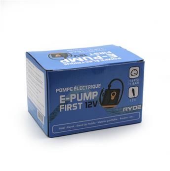 Gonfleur électrique RYDE E-Pump First 16 psi