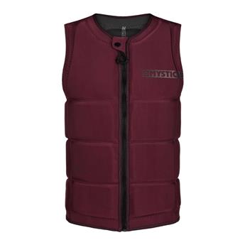 Gilet impact MYSTIC Star Front Zip CE Oxblood Red