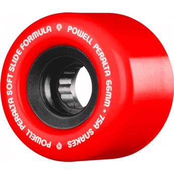 Roues skate POWELL PERALTA (x4) Snakes II Rouge 75A 66mm