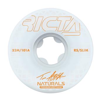 Roues skate RICTA (x4) Asta Reflective Slim Blanc 101A 52mm