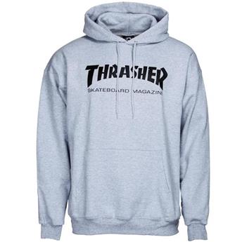 Sweatshirt THRASHER  Sweat Hood Skate Mag Grey   Large