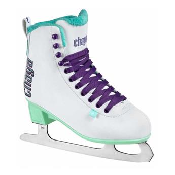 Patins à glace CHAYA Iceblade Sabres 3 Blanc/Turquoise/Violet