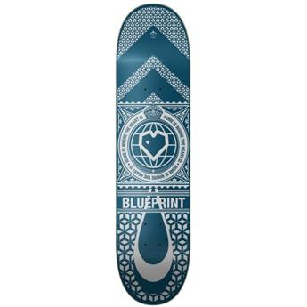 Plateau de skate BLUEPRINT Home Heart Bleu 8.0
