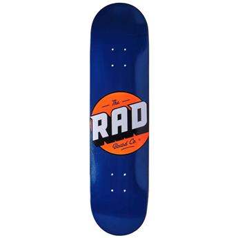 Plateau de skate RAD Solid Logo Navy 7.75