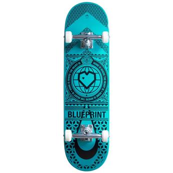 Skate BLUEPRINT Home Heart Noir/Bleu-vert 8.25