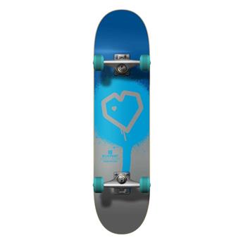 Skate BLUEPRINT Spray Heart V2 Argent/Bleu-vert 7.5