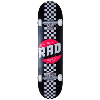 Skate RAD Checker Stripe Noir 8.0