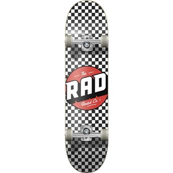 Skate RAD Checkers Progressive Noir/Blanc 7.75