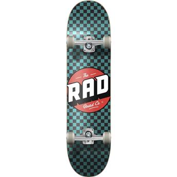 Skate RAD Checkers Progressive Noir/Bleu-vert 7.25