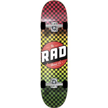 Skate RAD Checkers Progressive Rasta 8.0