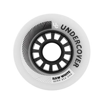 Roues roller UNDERCOVER Raw 80/85A White (pack de 4)