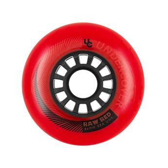 Roues roller UNDERCOVER Raw 84/88A Red (pack de 4)