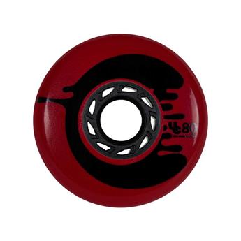 Roues roller UNDERCOVER Cosmic Roche Red 80/88A (pack de 4)