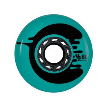 Roues roller UNDERCOVER Cosmic Roche Teal 80/86A (pack de 4)