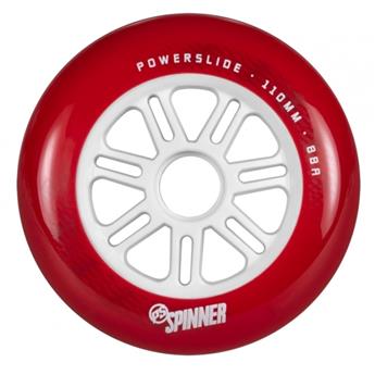 Roues roller POWERSLIDE Spinner 110/88A Red 3-pack
