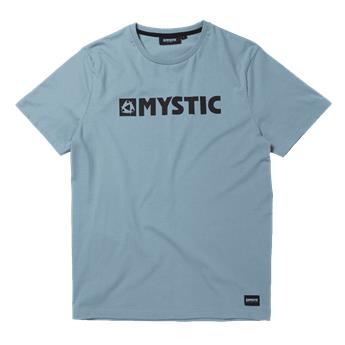 Tee shirt MYSTIC Brand Tee Grey Blue