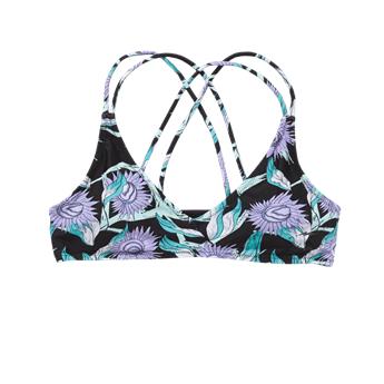 Bikini top MYSTIC Flora Turquoise