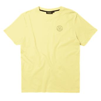 Tee shirt MYSTIC Boarding Tee Pastel Yellow