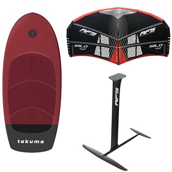 Pack Wing freeride performant AFS Wild + AFS Pure 900/145 mat carbone UHM85 + Planche Takuma CK
