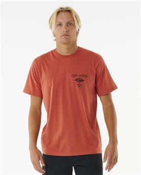 Tee shirt RIPCURL Fade Out Icon Spiced Rum