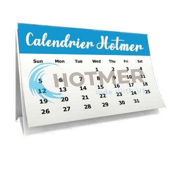 Le calendrier Hotmer