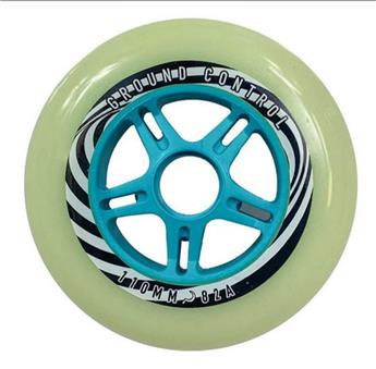 Roue roller GC Wheel Glow 82A Turquoise 110mm