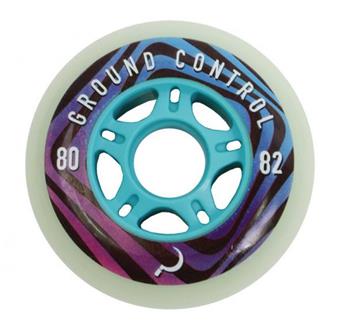 Roue roller GC Wheel Glow 82A Turquoise 80mm