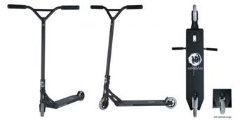 Trottinette Freestyle AO SCOOTERS Worldwide Complete Scooter 5.8 x 22 Noir