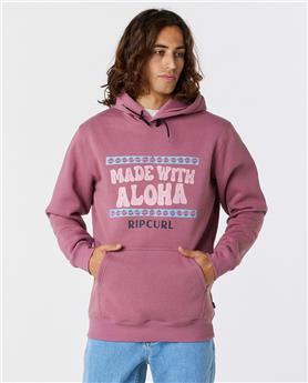 Sweat RIPCURL Down The Line Fp Hooded Mauve