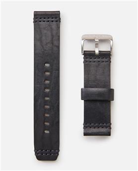 Bracelet montre RIPCURL Leather 22Mm Band Black