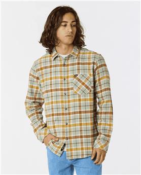 Chemise RIPCURL Checked In Flannel Sage